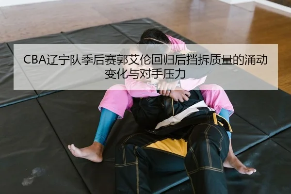 CBA辽宁队季后赛郭艾伦回归后挡拆质量的涌动变化与对手压力